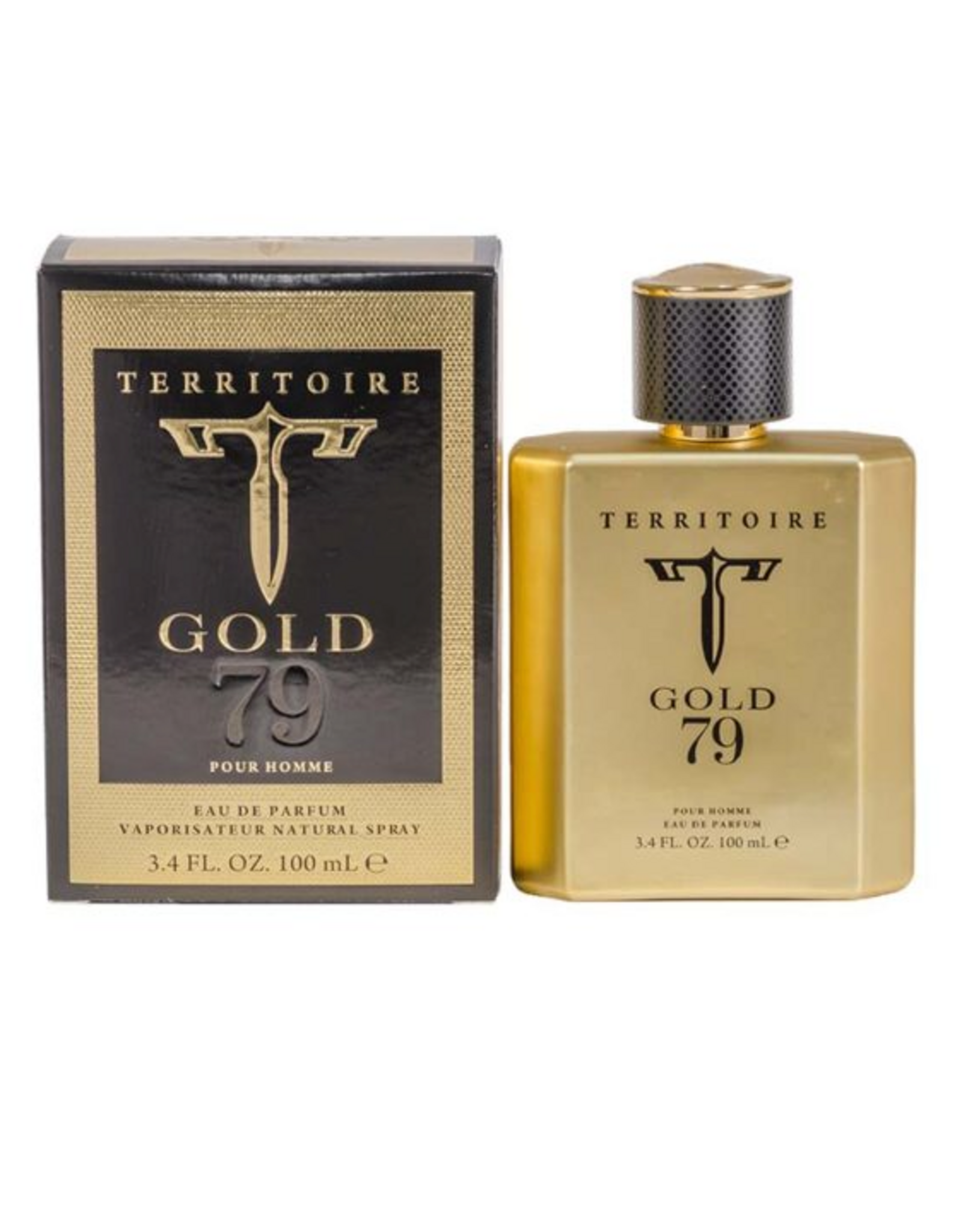 TERRITOIRE GOLD COLOGNE FOR MEN 3.4 OZ
