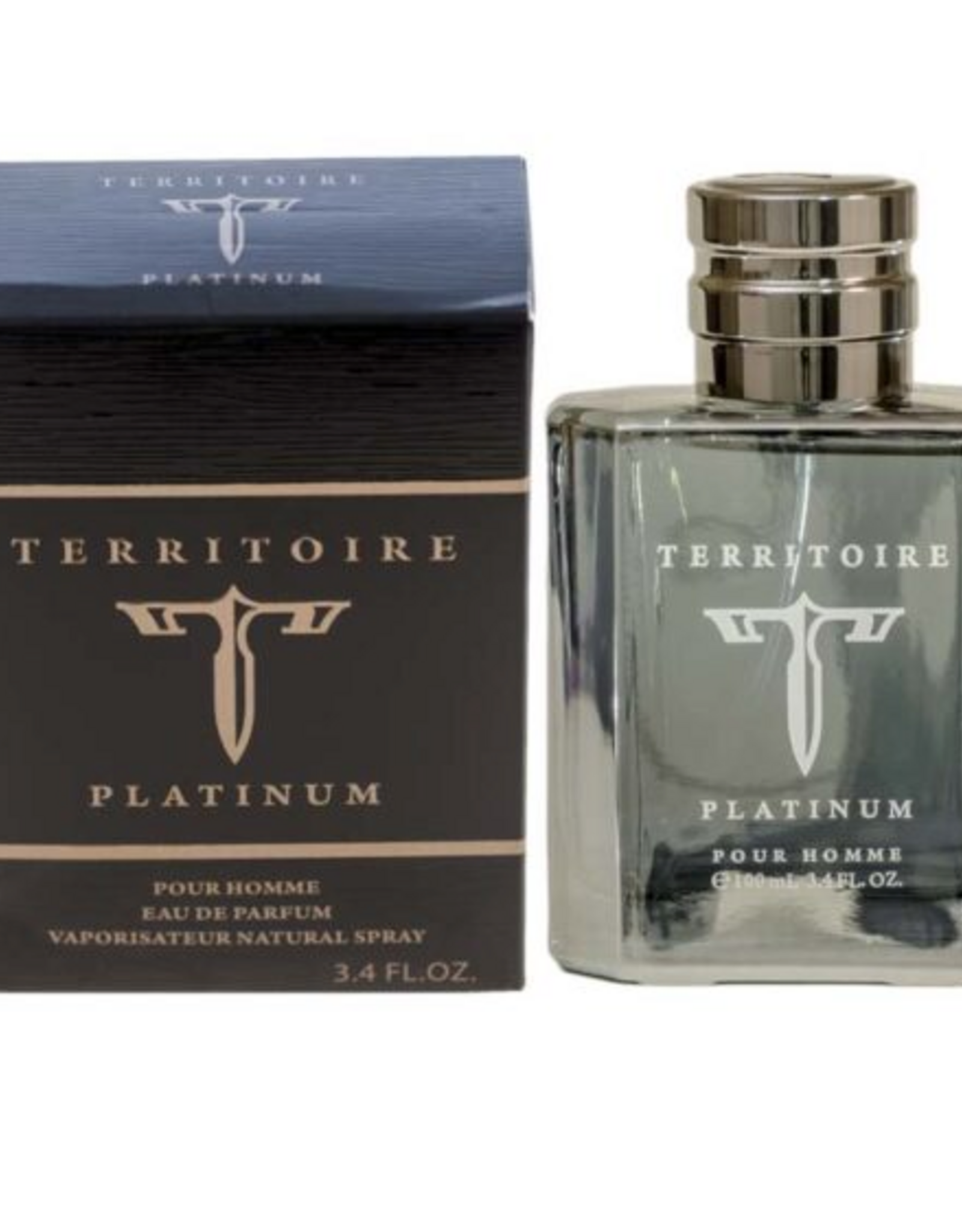 TERRITOIRE PLATINUM COLOGNE FOR MEN 3.4 OZ