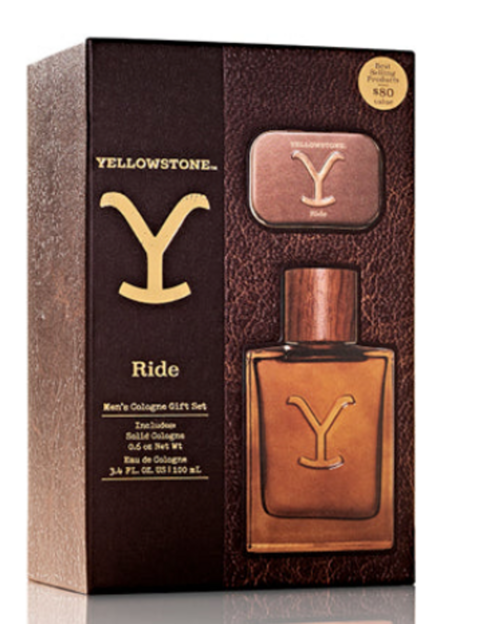 MENS COLOGNE GIFT SET "YELLOWSTONE" RIDE