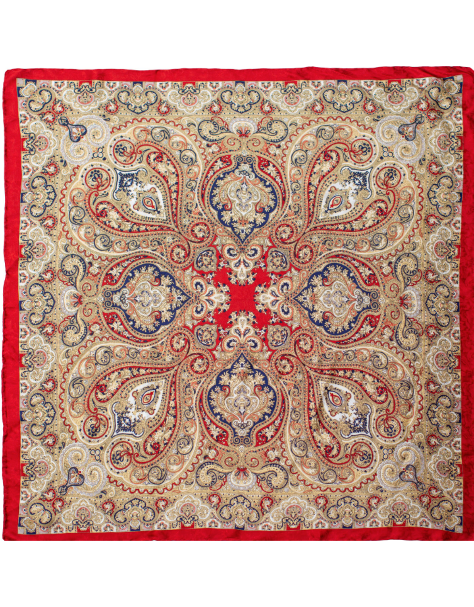 WILD RAG PAISELY SILK SCARF