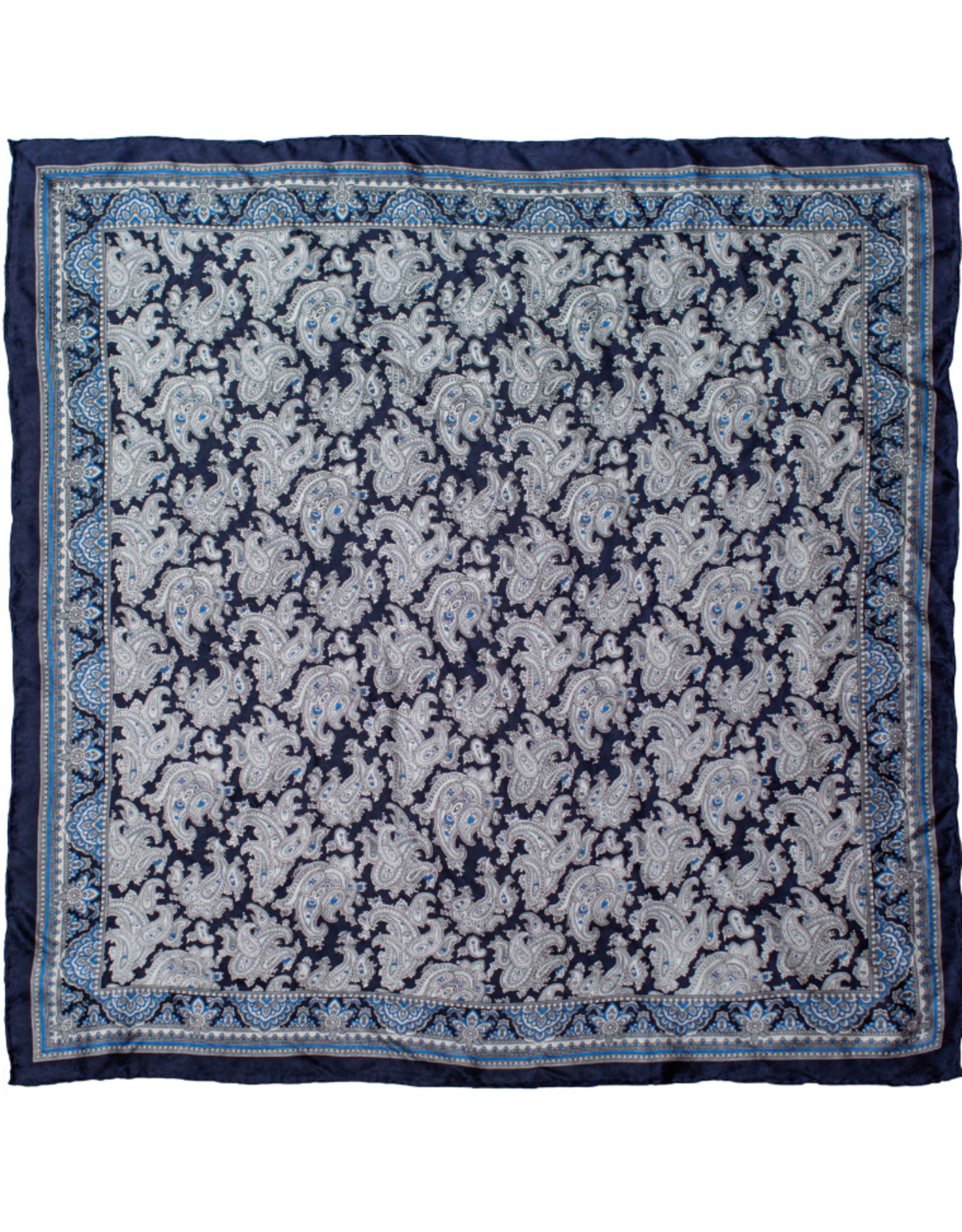 WILD RAG PAISELY SILK SCARF