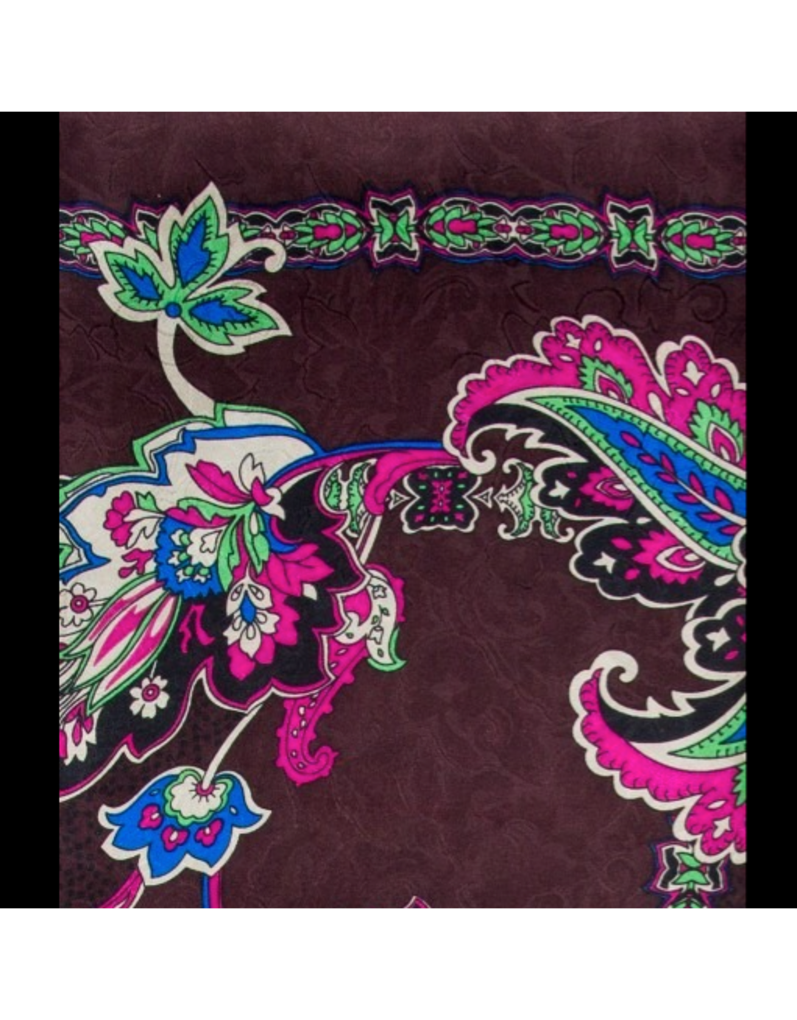 WILD RAG CHARMEUSE SILK SCARF
