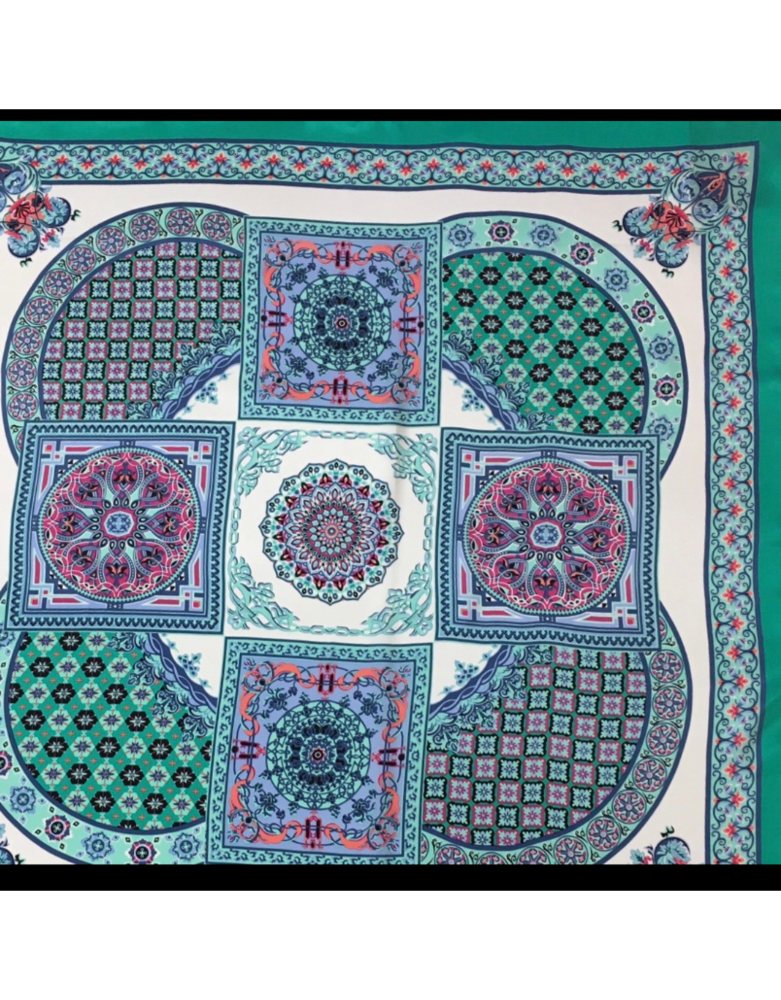 WILD RAG CHARMEUSE SILK SCARF