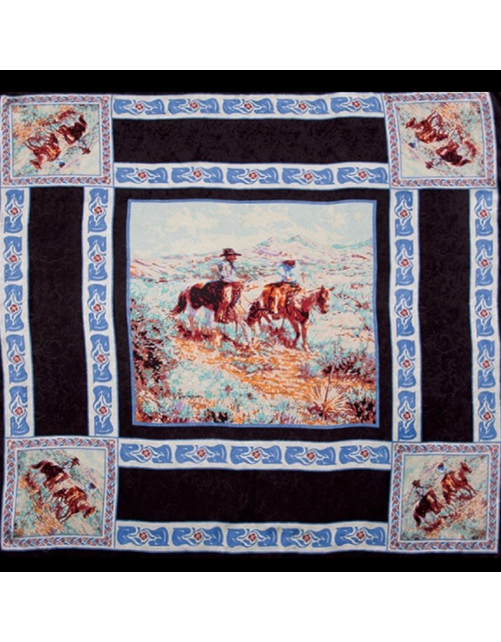 WILD RAG COMPADRES SILK SCARF LTD