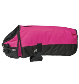DOG BLANKET 600D PINK/BLACK