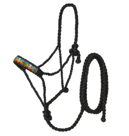 HALTER BEADED MULE TAPE W/ LEAD