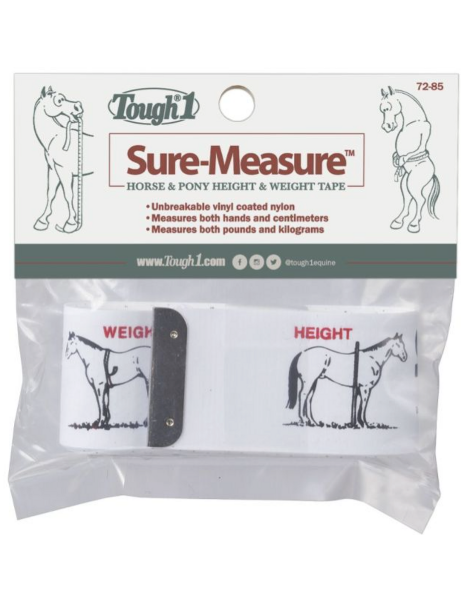 HEIGHT AND WEIGHT TAPE