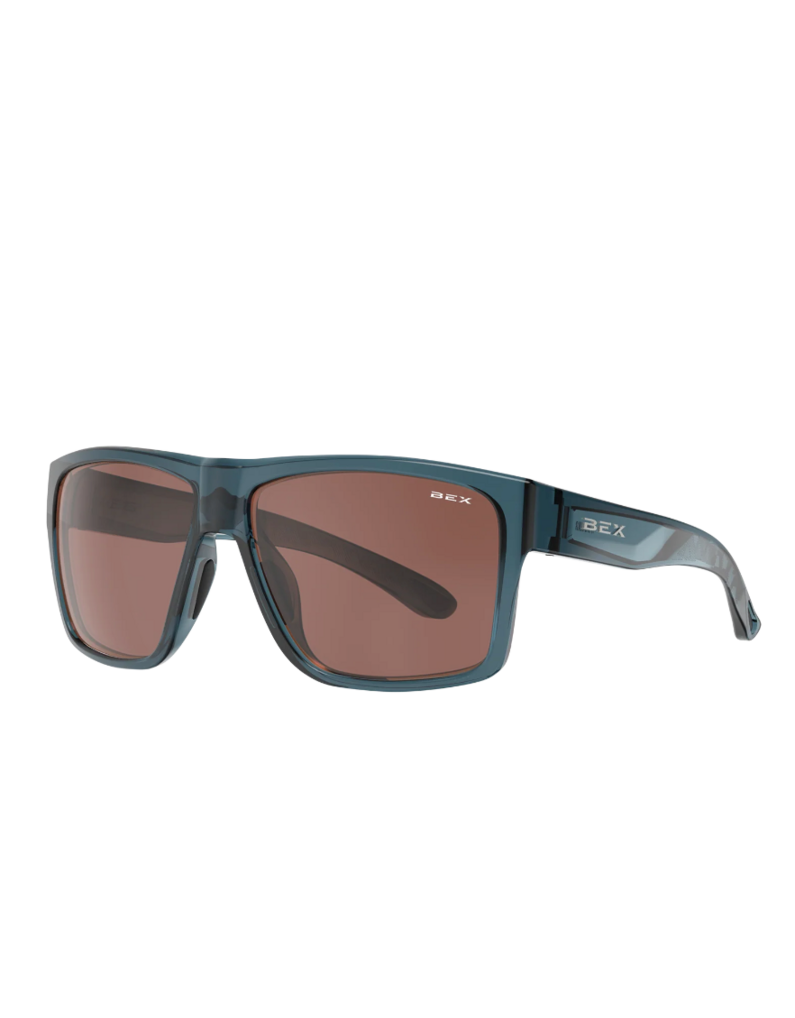 BEX BEX SUNGLASSES PILLAR CLEAR LAKE BLUE BROWN
