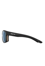 BEX SUNGLASSES PILLAR BLACK SIENNA BLUE ANGLER PRO