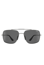 BEX SUNGLASSES WING SILVER/GRAY/SILVER S116MSGS