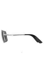 BEX SUNGLASSES WING SILVER/GRAY/SILVER S116MSGS