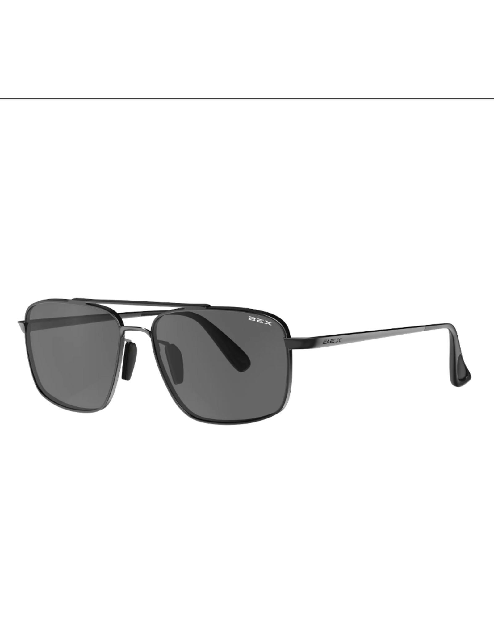 BEX SUNGLASSES ACCEL MATTE BLACK/GRAY