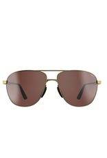 BEX SUNGLASSES NOVA MATTE GOLD/BROWN/SILVER