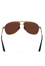 BEX SUNGLASSES NOVA MATTE GOLD/BROWN/SILVER