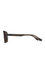 BEX SUNGLASSES SABLE MATTE BLACK/BROWN