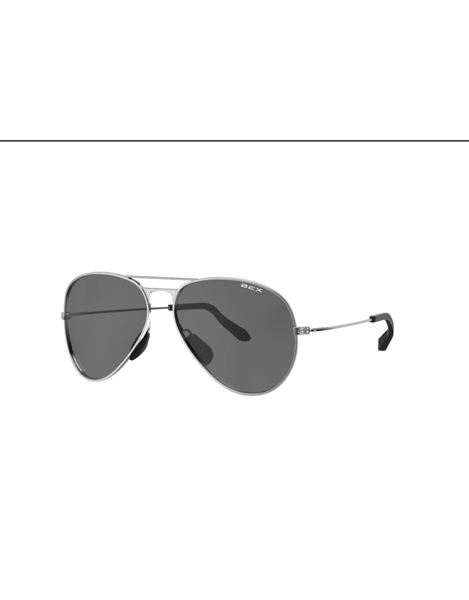 BEX SUNGLASSES WESLEY SILVER/GRAY