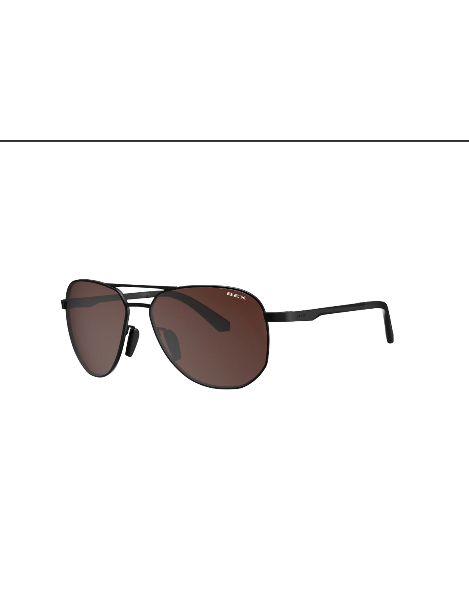 BEX SUNGLASSES WELVIS BLACK/BROWN/SILVER
