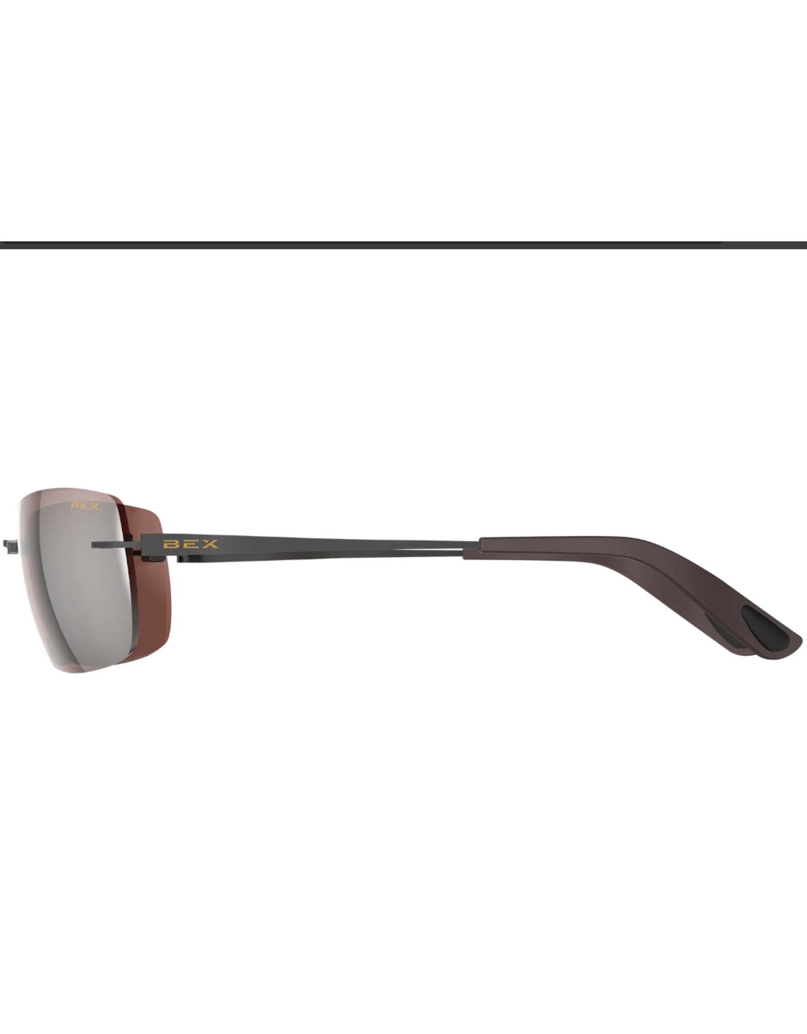 BEX SUNGLASSES FYNNLAND X OTG BLACK BROWN SILVER