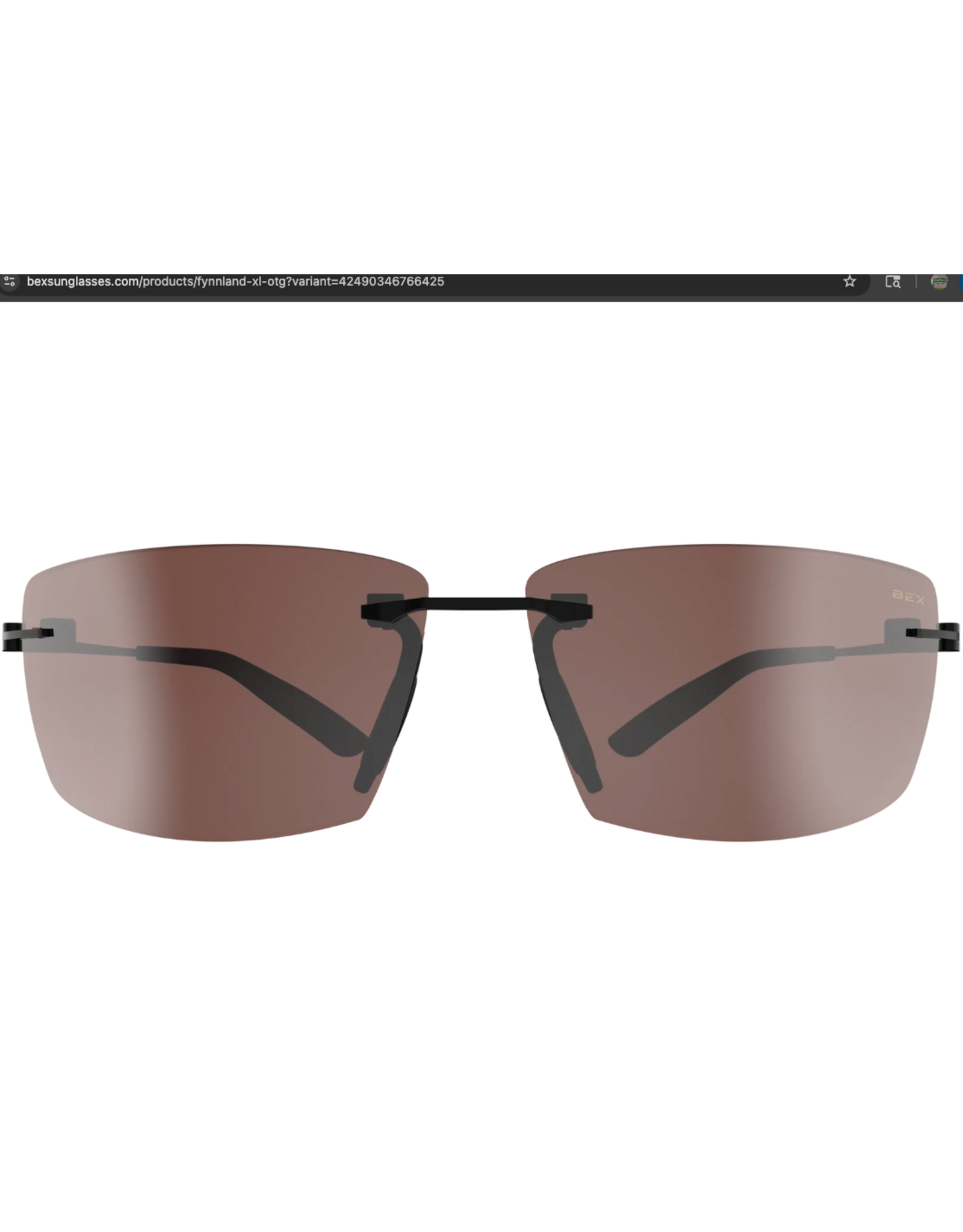 BEX GLASSES FYNNLAND XL BLACK/BROWN