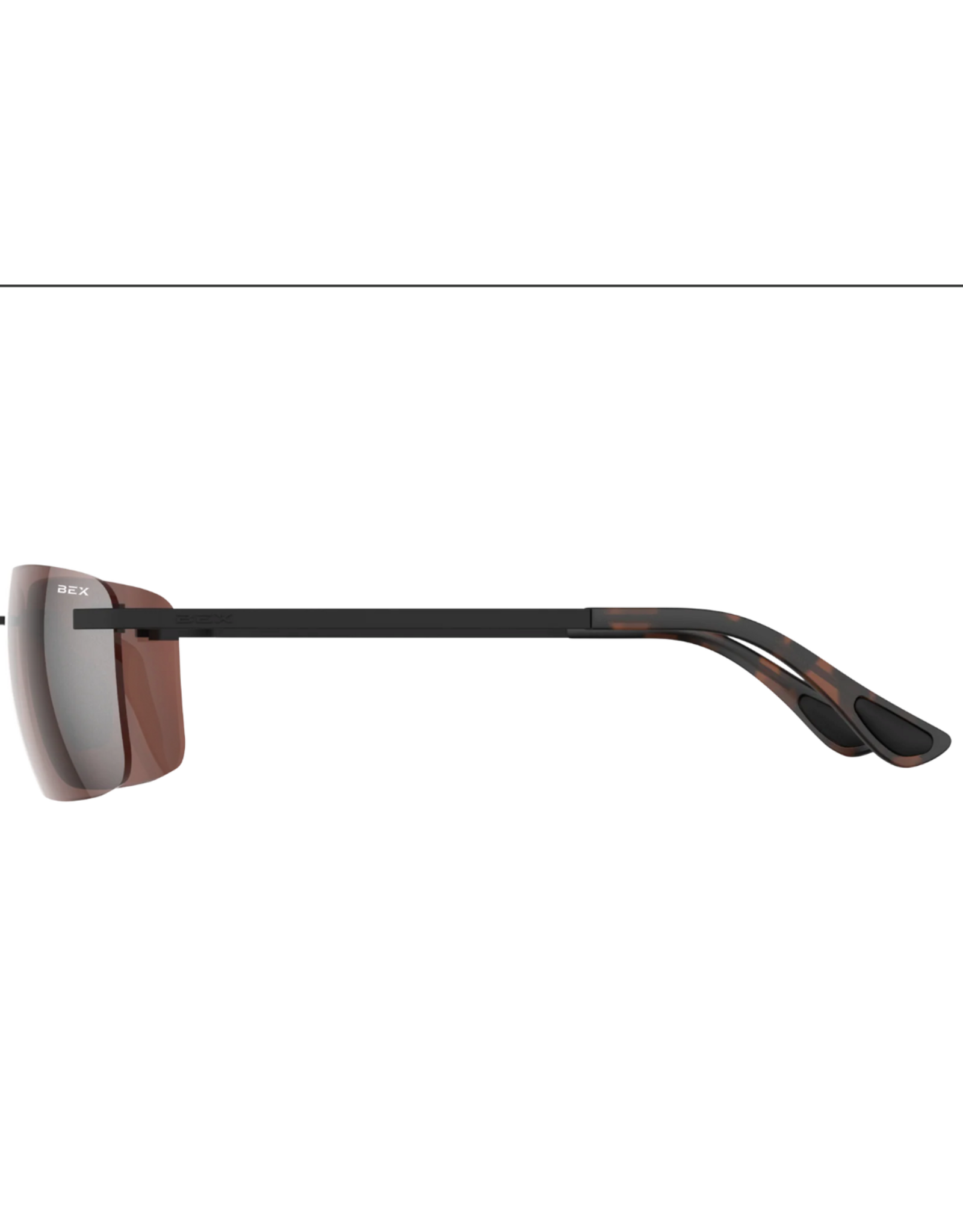 BEX SUNGLASSES LEGOLAS OTG BLACK BROWN SILVER