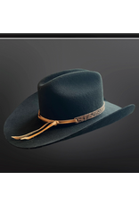 COWBOY HAT BAND EMBOSSED LEATHER SNAFFLE BIT