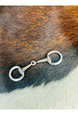 SNAFFLE BIT SCARF SLIDE SILVER
