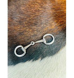 SNAFFLE BIT SCARF SLIDE SILVER