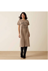 T SHIRT DRESS WMS ARIAT BROWN "BANDITO"