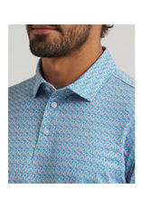 SHIRT MNS WRANGLER POLO PAPAYA PUNCH