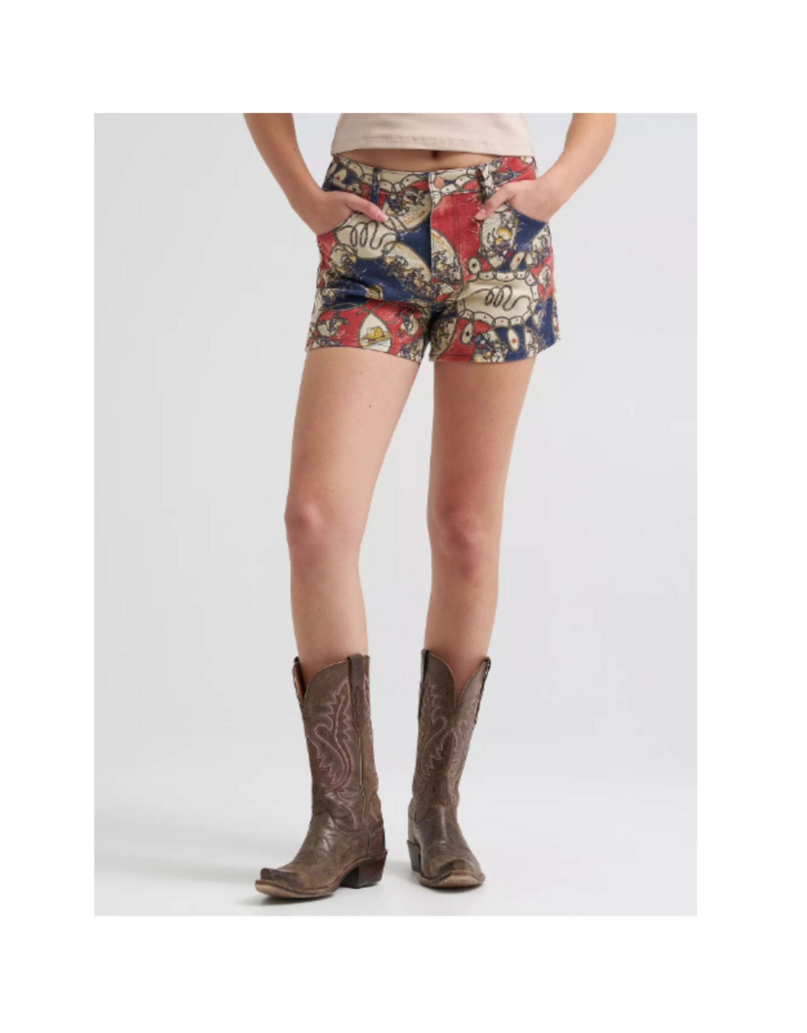 SHORTS WMNS WRANGLER DENIM RODEO