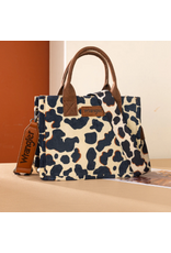 PURSE CROSSBODY WRANGLER CONCEALED CARRY COW PRINT BROWN