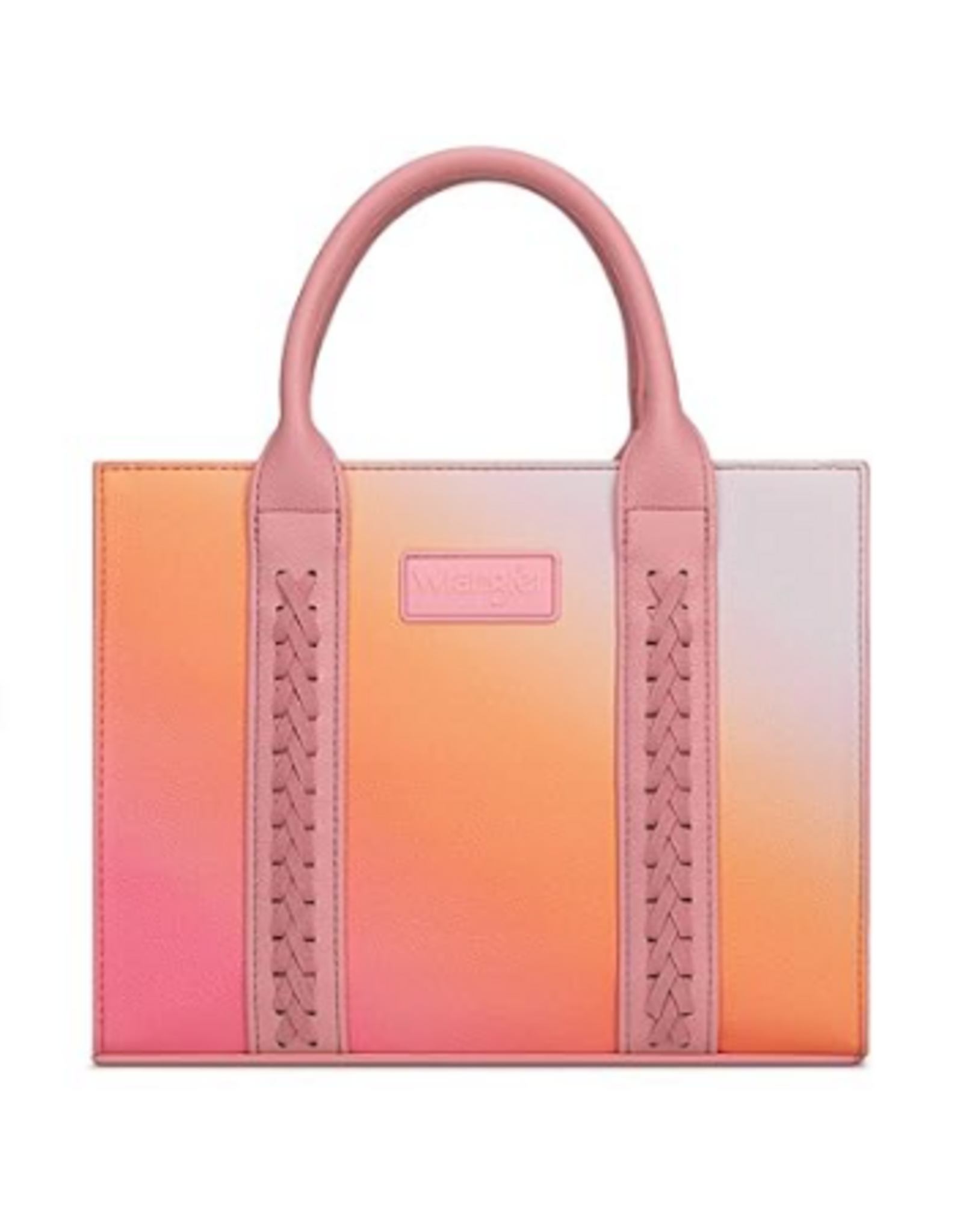 PURSE CROSSBODY WRANGLER OMBRE PINK/ORANGE