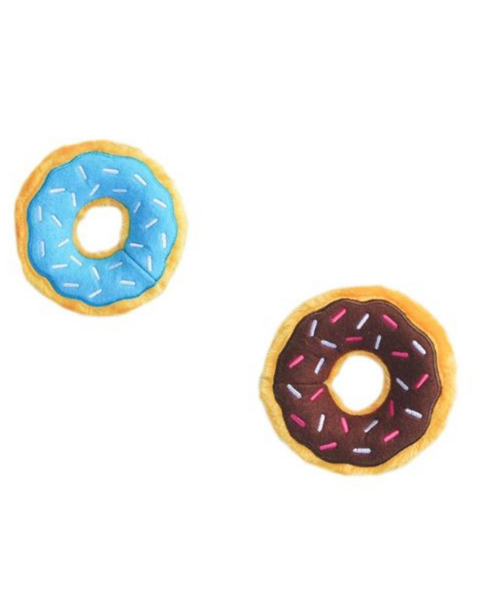 DOG TOY MINI DONUT ZIPPY PAWS