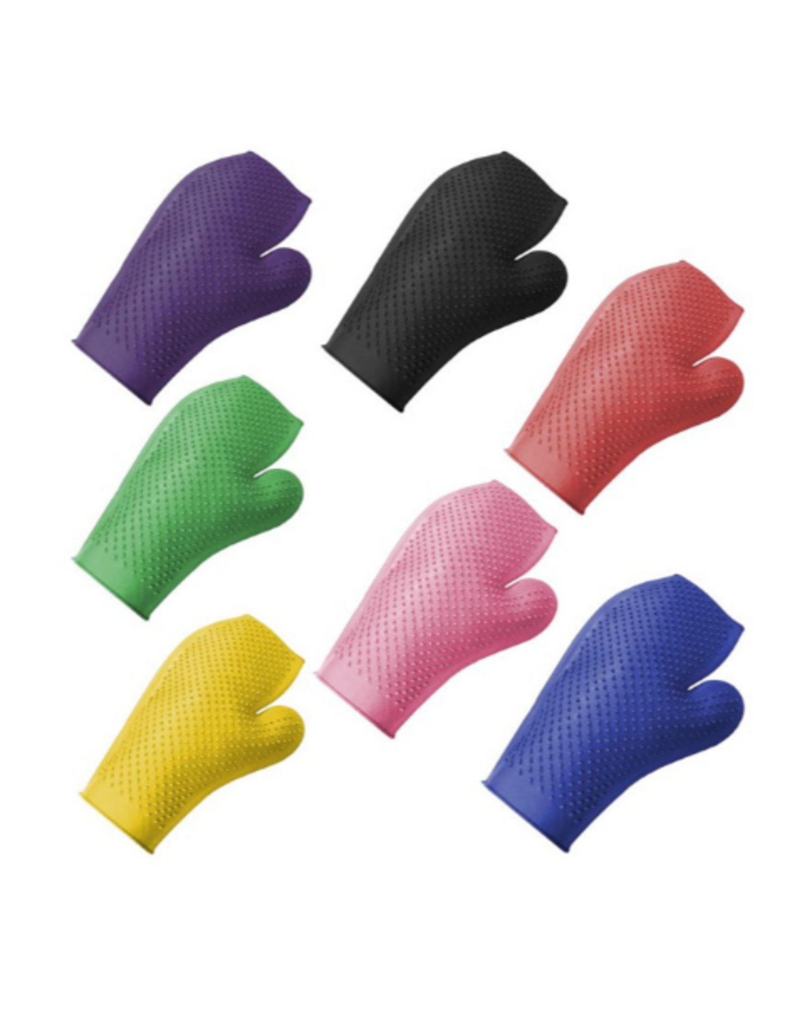 RUBBER GROOMING GLOVE