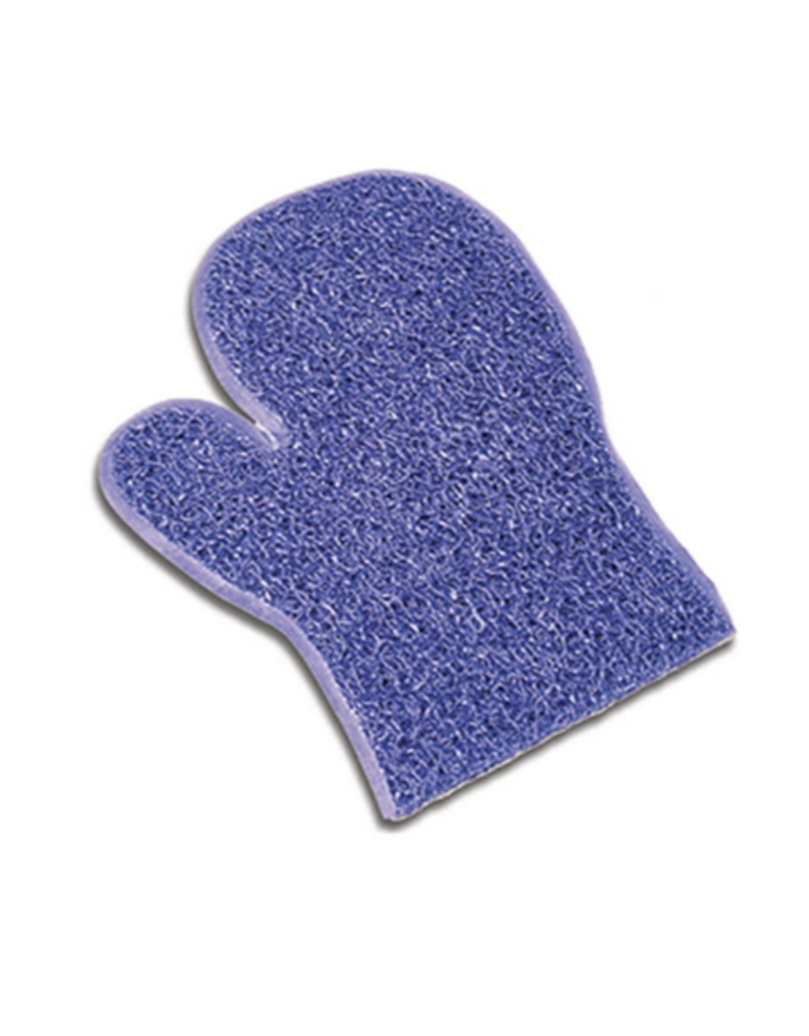 BATHING MITT BLUE