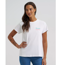 SHIRT WMS WRANGLER WHITE LOCAL RANCH