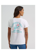SHIRT WMS WRANGLER WHITE LOCAL RANCH