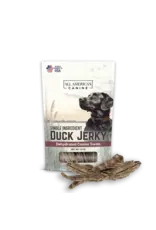 DOG TREATS DUCK JERKY ALL AMERICAN CANINE 8 OZ