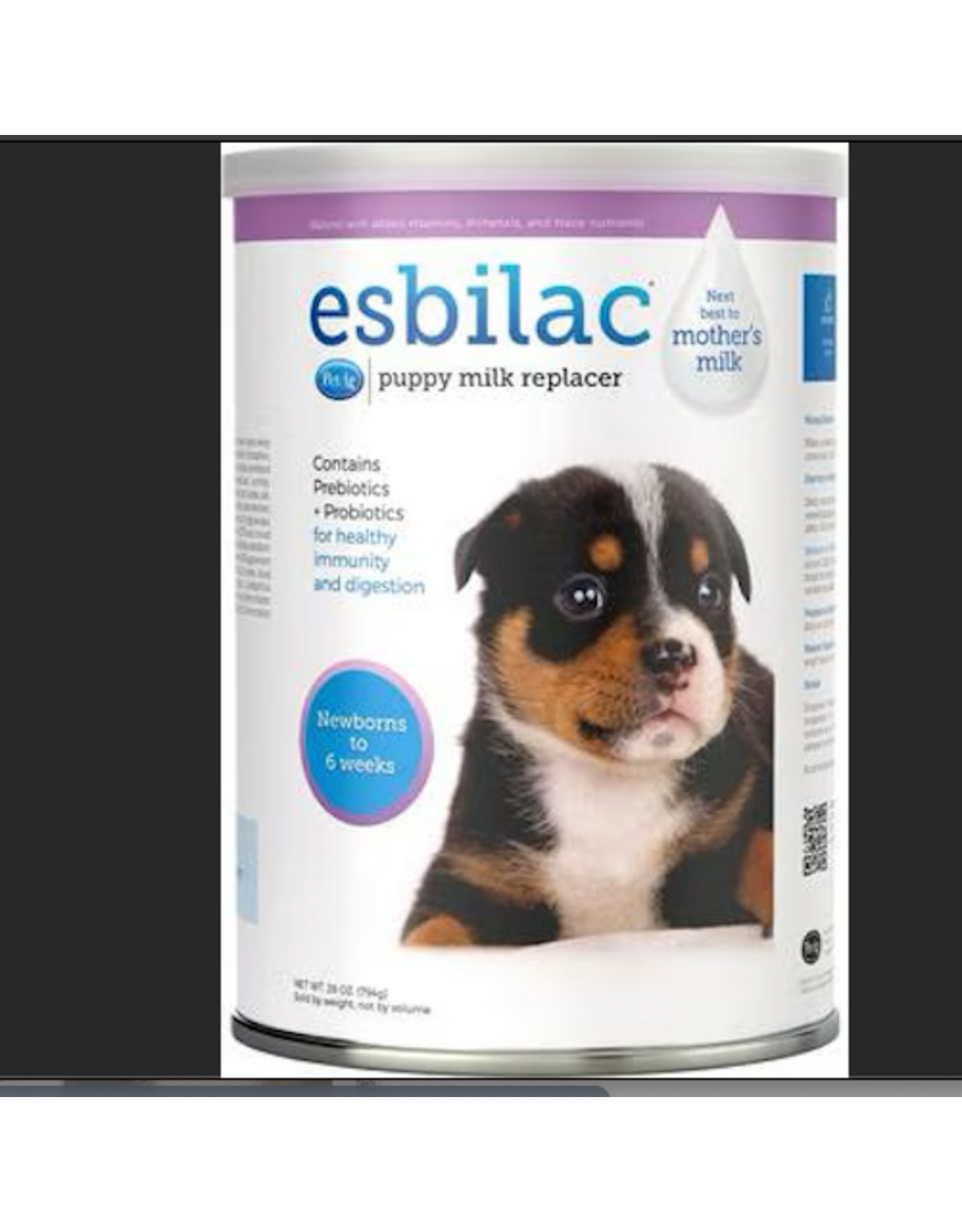 ESBILAC PUPPY MILK REPLACER 28 OZ.