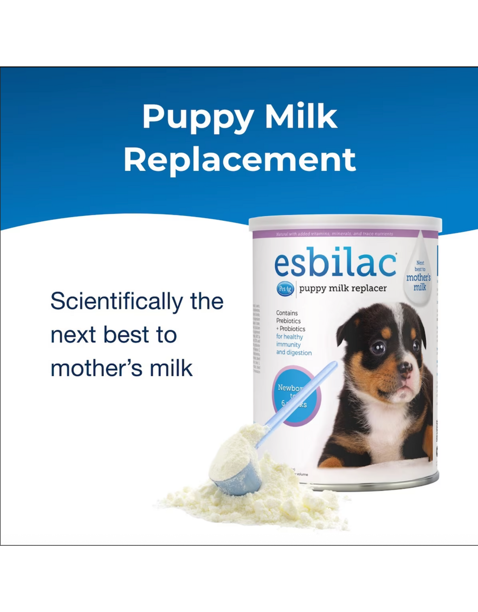 ESBILAC PUPPY MILK REPLACER 28 OZ.