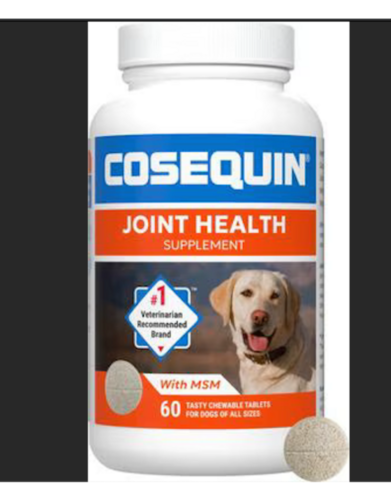 COSEQUIN HIP & JOINT + HA 60  CHEW TABS.