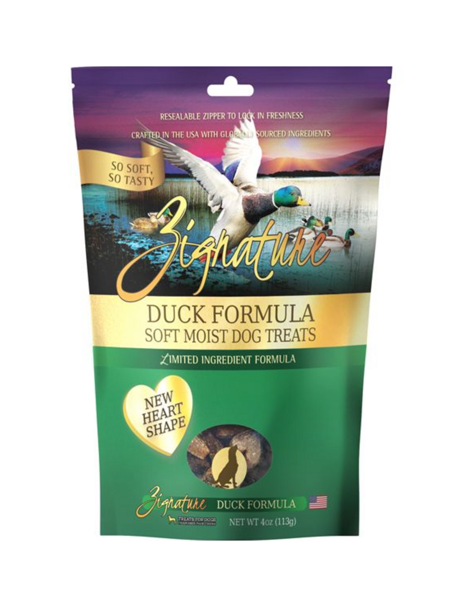 DOG TREATS DUCK SOFT CHEW ZIGNATURE