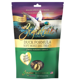 DOG TREATS DUCK SOFT CHEW ZIGNATURE
