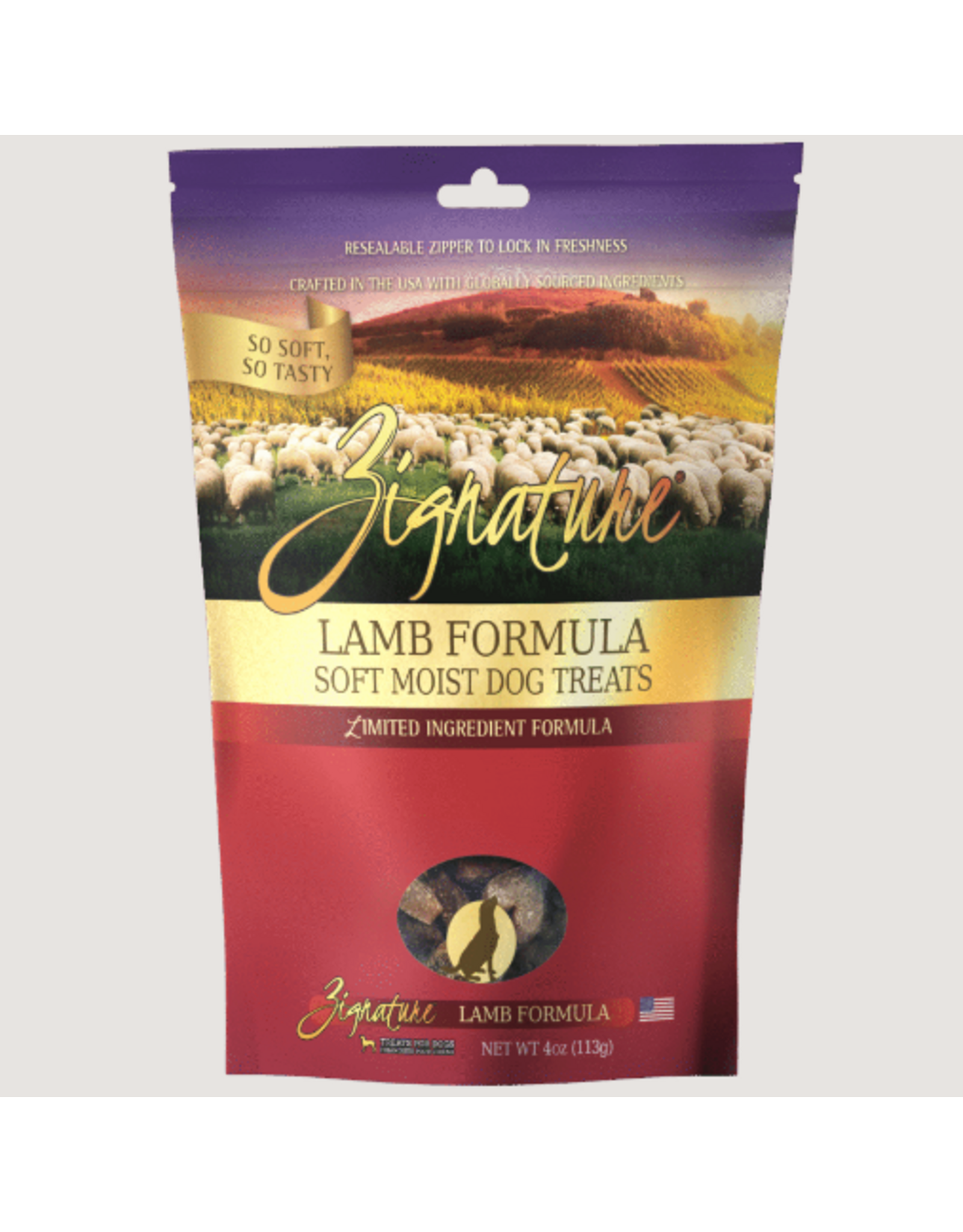 DOG TREATS LAMB SOFT CHEW ZIGNATURE