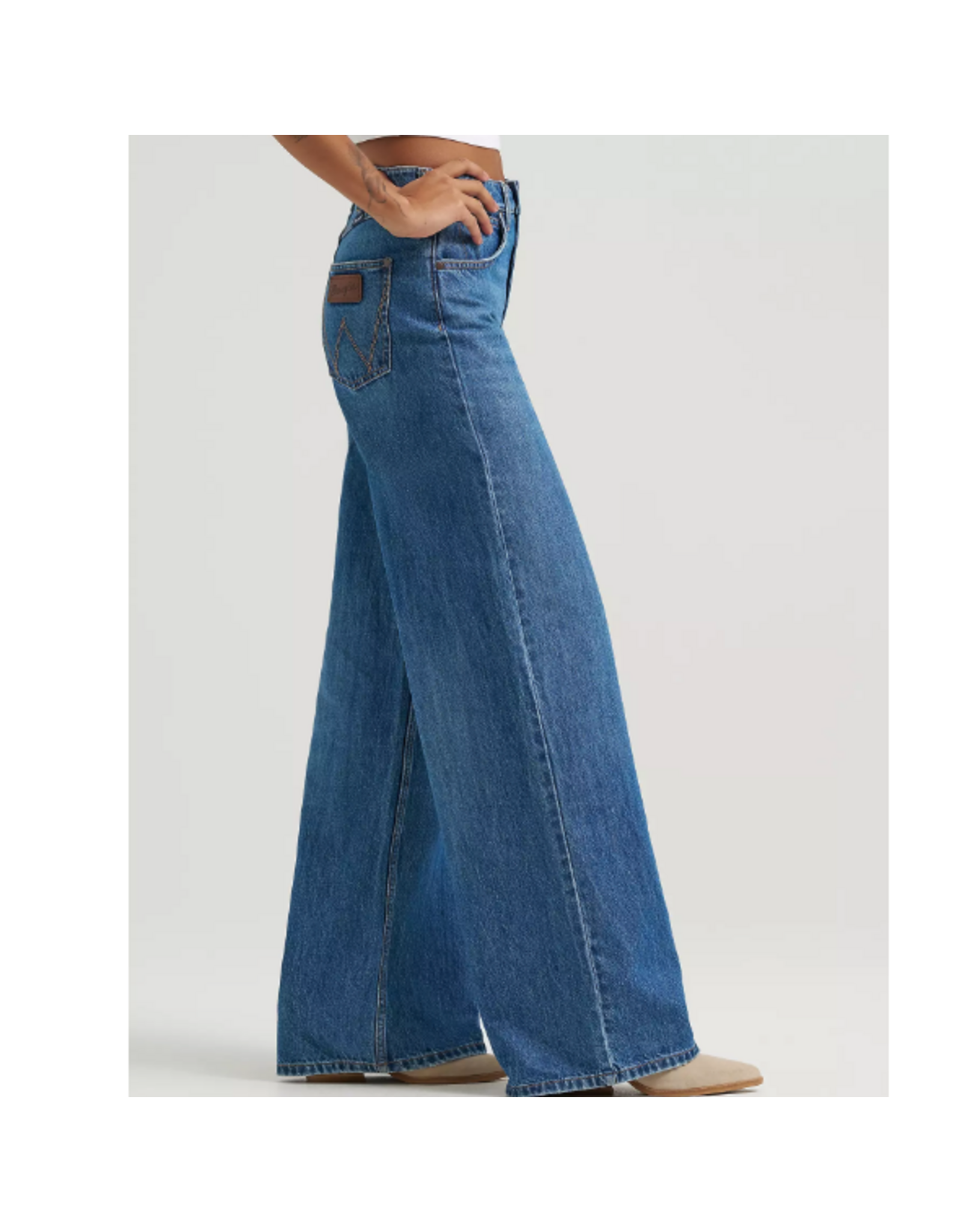 JEANS WMS WRANGLER WIDE LEG RETRO BAILEY