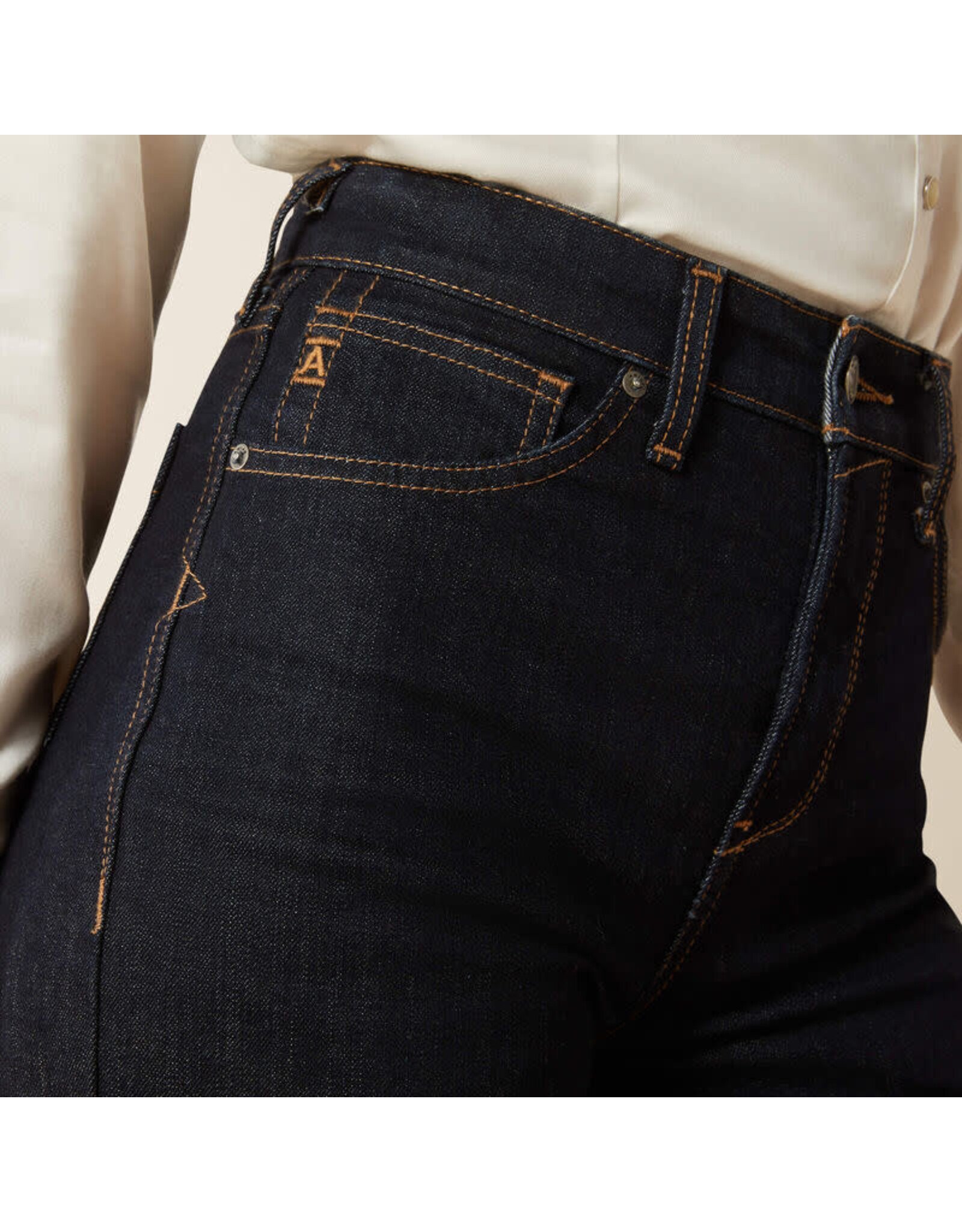 ARIAT JEANS WMS WIDE CROP COUNTRYSIDE ULT HR