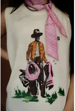 DRESS WMS SWEATER VEST "ROUGE RANCHER"