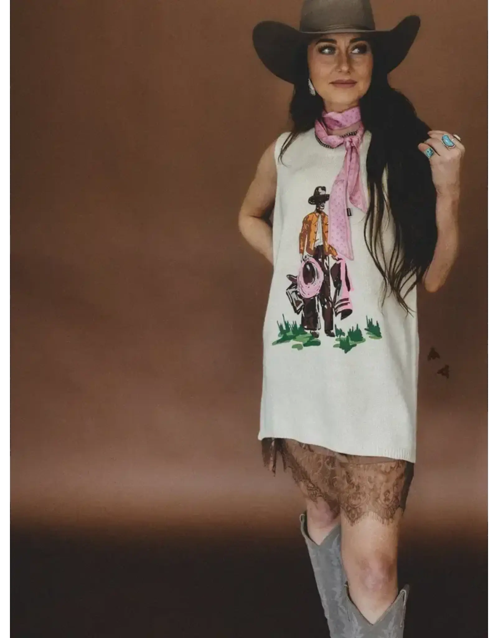 SKIRT WMS MY LACE EX-TENDY CHOCLATE