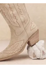 FAIRE BOOTS TALL WESTERN EMBROIDERED POINTED-TOE TESS