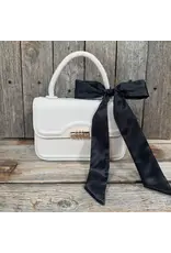 TWILLY WILD RAG BLACK SKINNY COWGIRL NECK TIE